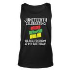 Juneteenth Birthday Tank Tops
