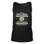 Volleyball Grandpa Tank Tops