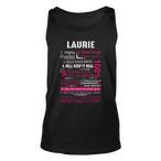 Laury Name Tank Tops