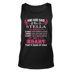 Stella Name Tank Tops