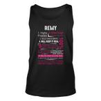 Remy Name Tank Tops