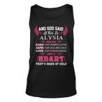 Alysia Name Tank Tops