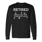 Cat Mom Retirement Shirts