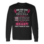 Priscilla Name Shirts