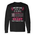 Geri Name Shirts