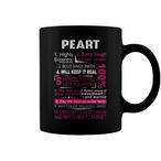 Peart Name Mugs