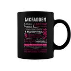 Mcfadden Name Mugs