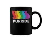 Gay Pride Cat Mugs