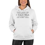 Pilates Instructor Hoodies