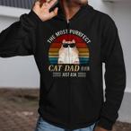 Cat Dad Hoodies