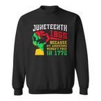 Juneteenth Fist Sweatshirts