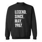 1987 Birthday Sweatshirts