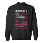 Schneider Name Sweatshirts