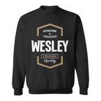 Wesley Name Sweatshirts