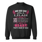 Lilah Name Sweatshirts