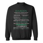 Hardin Name Sweatshirts