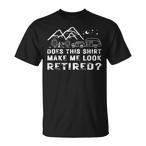 Camping Retirement Shirts