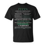 Pitts Name Shirts