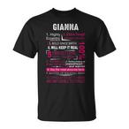 Gianna Name Shirts