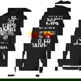 Best Camping Dad Ever Happy Hiking Camper Grandpa Camping Long Sleeve T-Shirt