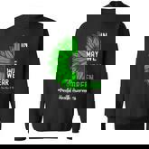 Cool In May We Wear Green Sunflower Mental Health Awareness Sweatshirt
