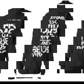 Mens Awesome Dads Have Tattoos And Beards Bearded Dad Fathers Day Sweatshirt