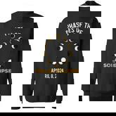 Solar Eclipse 2024 Phases Of The Solar Eclipse April 8 2024 Sweatshirt