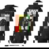 Vintage Retro Stop Racist Hate Asian - Stop Racism Team Suni Sweatshirt