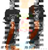 Christmas In July Santa Hawaiian Surfing Summer Surf Women T-shirt