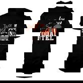 Funny American Football Player Just A Boy Who Loves Football Youth T-shirt