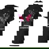 Cancer Survivor Butterfly Melanoma Awareness Skin Cancer T-shirt