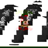 Christmas In July Santa Hawaiian Surfing Summer Surf T-shirt