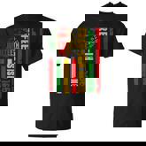 Juneteenth African Flag Free Ish Since 1865 Black Pride T-shirt