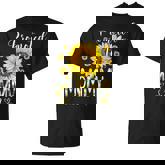 Promoted To Mommy Est 2022 Sunflower New T-shirt