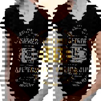 1955 September Birthday Gift 1955 September Limited Edition Women V-Neck T-Shirt | Seseable CA
