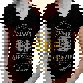 1971 September Birthday Gift 1971 September Limited Edition Women V-Neck T-Shirt | Seseable CA