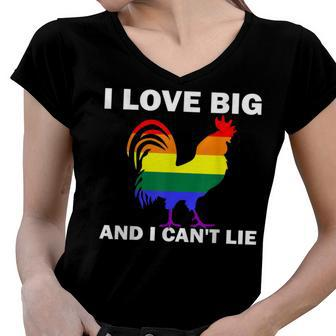 Equality Gay Pride 2022 Rainbow Lgbtq Flag Love Is Love Wins Women V-Neck T-Shirt | Mazezy