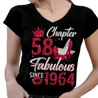 Fabulous Since V2 Women V-Neck T-Shirt | Favorety UK