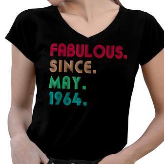 Fabulous Since V5 Women V-Neck T-Shirt | Favorety AU