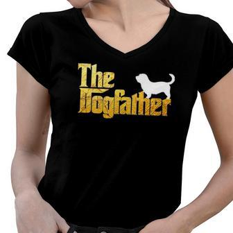 Glen Of Imaal Terrier - Glen Of Imaal Terrier Women V-Neck T-Shirt | Mazezy