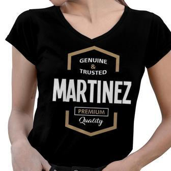 Martinez Name Gift Martinez Premium Quality Women V-Neck T-Shirt - Seseable