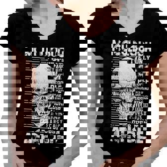 Mccullough Name Gift Mccullough Ive Only Met About 3 Or 4 People Women V-Neck T-Shirt - Seseable