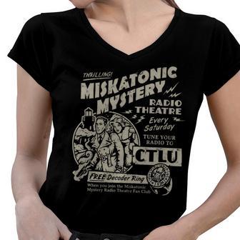 Miskatonic Mystery Radio Theatre 145 Trending Shirt Women V-Neck T-Shirt | Favorety UK