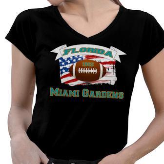 This 1965 Miami Gardens Florida 557 Shirt Women V-Neck T-Shirt | Favorety DE