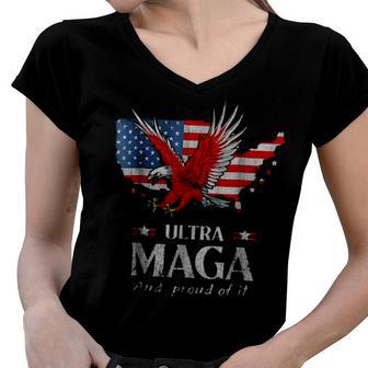 Ultra Maga And Proud Of It A Ultra Maga And Proud Of It V11 Women V-Neck T-Shirt | Favorety DE