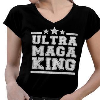 Ultra Maga Humor Women V-Neck T-Shirt | Favorety AU