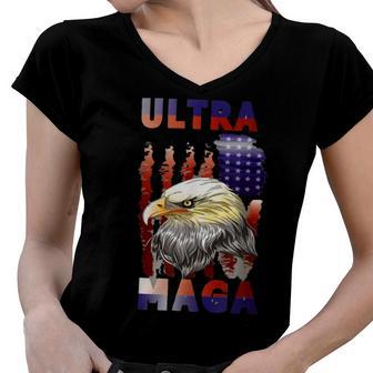 Ultra Maga V17 Women V-Neck T-Shirt | Favorety DE