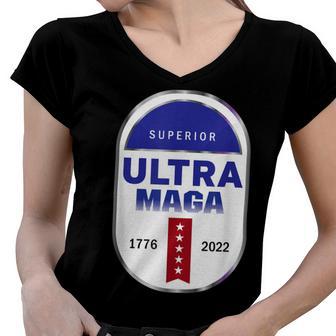 Ultra Maga V21 Women V-Neck T-Shirt | Favorety AU