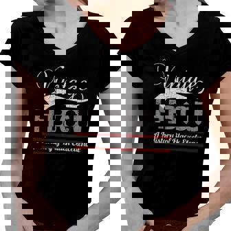 Vintage Hbcu A History Of Black Excellence Women V-Neck T-Shirt | Mazezy