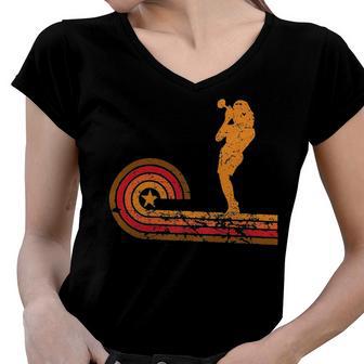 Vintage Trumpet Cool Retro Trumpet Player 162 Shirt Women V-Neck T-Shirt | Favorety DE